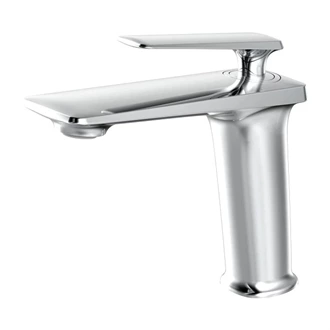 Brass, Deck Mounted, Hot and Cold, Washbasin Faucet