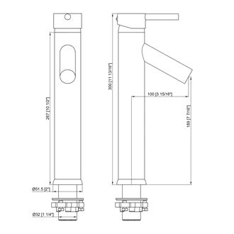 Bathtub Faucet Single Handle Shower Faucet
