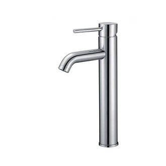Modern, Brass, Deck Mounted, Hot and Cold, Bathroom Tap