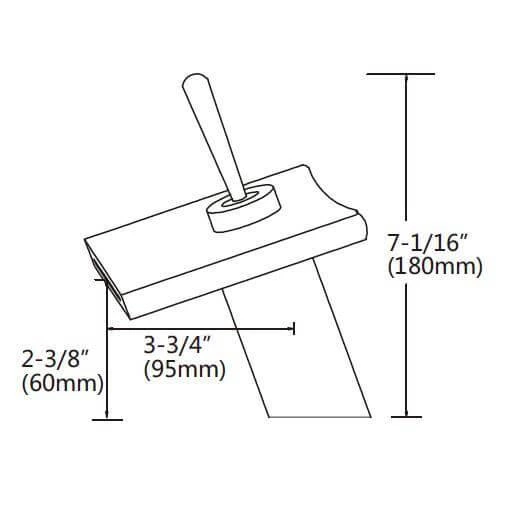 Premium Brass Bathroom Faucet: Waterfall Flow, LED Accent, Glass Spout - Wholesale Supplier