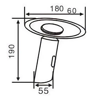 Commercial Brass Touchless Mixer Tap AC/DC Power - Europe Supplier