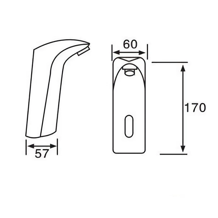 Wholesale Copper Touchless Basin Mixer AC/DC - European Market