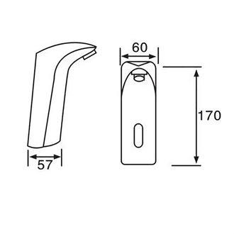 Wholesale Copper Touchless Basin Mixer AC/DC - European Market