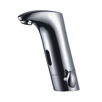 Copper Touchless Sensor Mixer AC/DC Hot/Cold