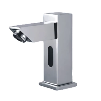 Brass Touchless Basin Mixer AC/DC for European Commercial