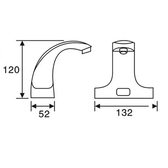 automatic sensor faucet copper AC/DC Europe B2B