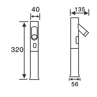 copper automatic sensor basin tap automatic sensor faucet manufacturer