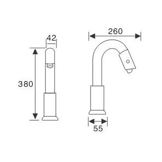 automatic sensor tap manufacturer copper automatic sensor basin tap
