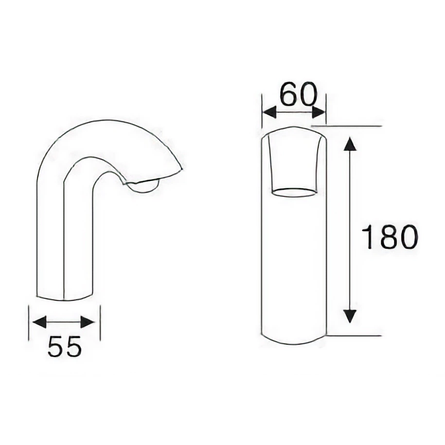 automatic sensor tap copper automatic sensor basin tap B2B Brass Sensor Tap