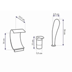 Deck mounted bathtub faucet bathtub mixer widespread sink faucet