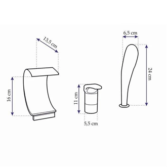 Deck mounted bathtub faucet bathtub mixer widespread sink faucet