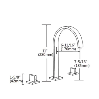 barss widespread bathroom faucetlavatory faucetbasin taps