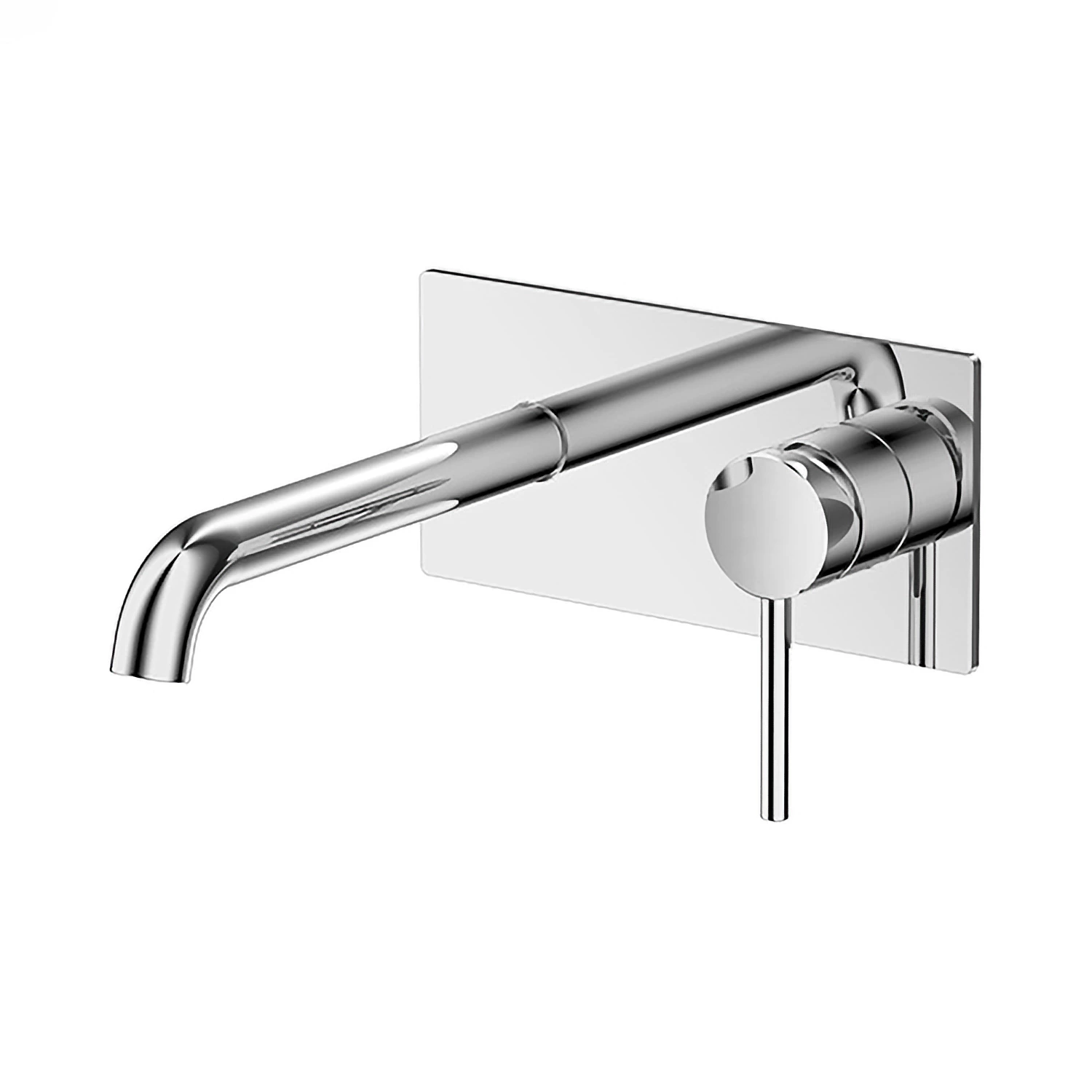Wall Mounted Brass Bathroom Faucet Basin Tap