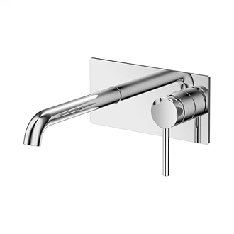 Wall Mounted Brass Bathroom Faucet Basin Tap
