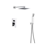 Concealed shower set shower mixer set Chrome shower head