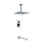 Ceiling mounted shower Concealed shower set shower and bath tap sets