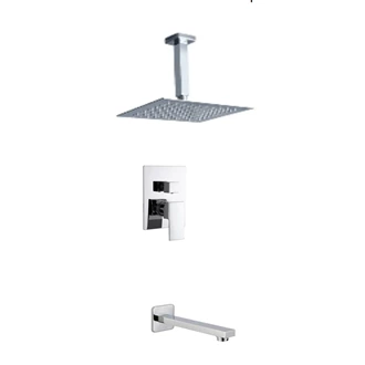Ceiling mounted shower Concealed shower set shower and bath tap sets