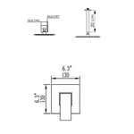 Concealed shower system handheld and shower and bath tap sets