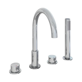 Deck mounted bathtub faucet bath shower mixer tap
