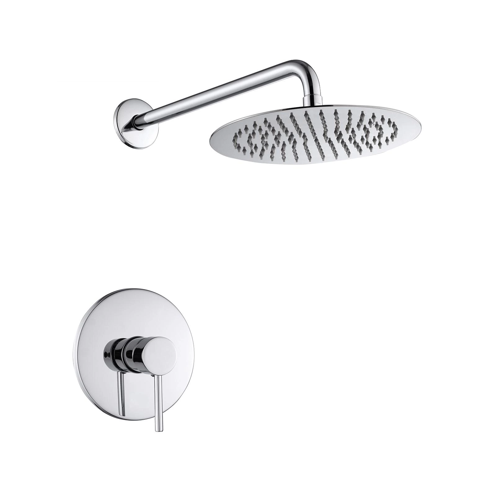 wall mounted shower system Concealed shower set rainfall