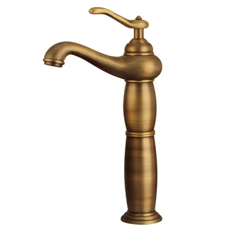 Bathroom taps Brass Antique bathroom faucet tap mixer