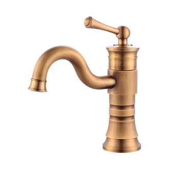 Basin faucet Brass Antique bathroom vanity faucets