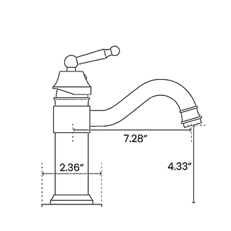 Brass Antique bathroom sink mixer taps Basin faucet