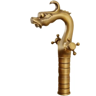 Antique Brass bathroom faucet vintage bathroom faucets