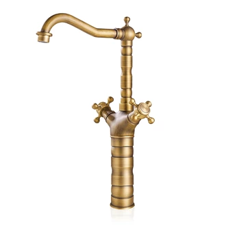 Bathroom taps Antique Brass bathroom faucet basin faucet