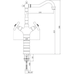 Bathroom taps Antique Brass bathroom faucet basin faucet