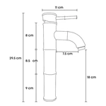 Bathroom Basin taps antique brass faucet single hole