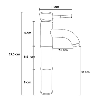 Bathroom Basin taps antique brass faucet single hole