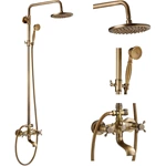 shower system brass shower set shower and bath tap sets