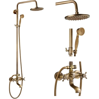 shower system brass shower set shower and bath tap sets