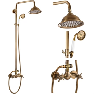 Shower system wall mounted shower set shower mixer set