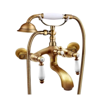 Antique brass bathtub Shower Faucet bathtub Faucet
