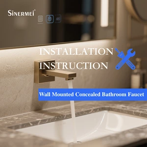 Wall Mounted Basin Faucet Installation Manual