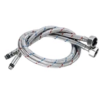 Manguera flexible de acero inoxidable para agua fría y caliente G1/2'', G3/8'' o G9/16'' para grifo