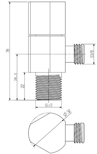 Válvula de ângulo de latão, preço de atacado, fabricante OEM