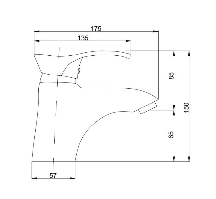 Services OEM/ODM Robinets mélangeurs de lavabo de haute qualité Finition chromée